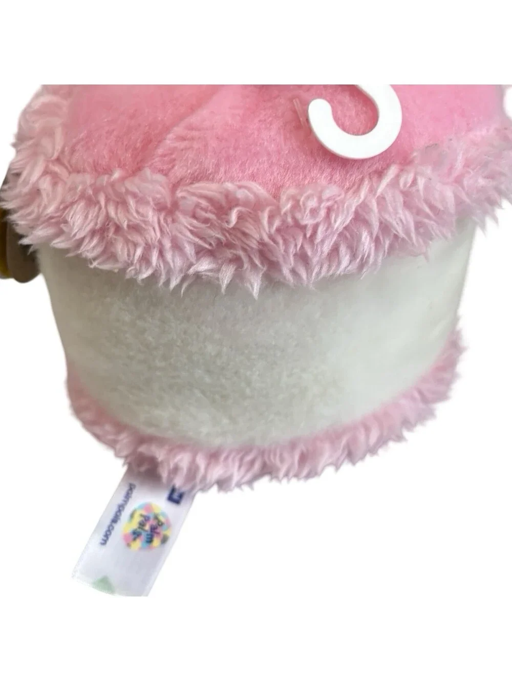Aurora Palm Pals Sweetie Cupcake Pink Heart Plush Stuffed Animal Toy Cherry 5